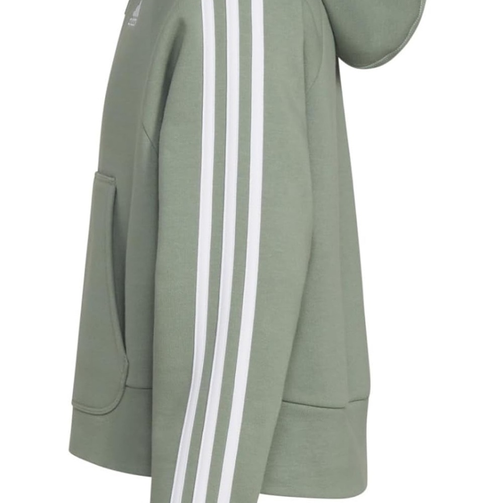 Adidas Kids Green Hoodie( size:L 14) - Picture 3 of 8